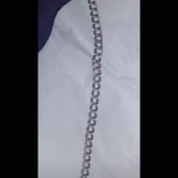 7.5" 4mm Double Link .925 Solid Sterling Silver Starter Charm Bracelet - Picture 7 of 8